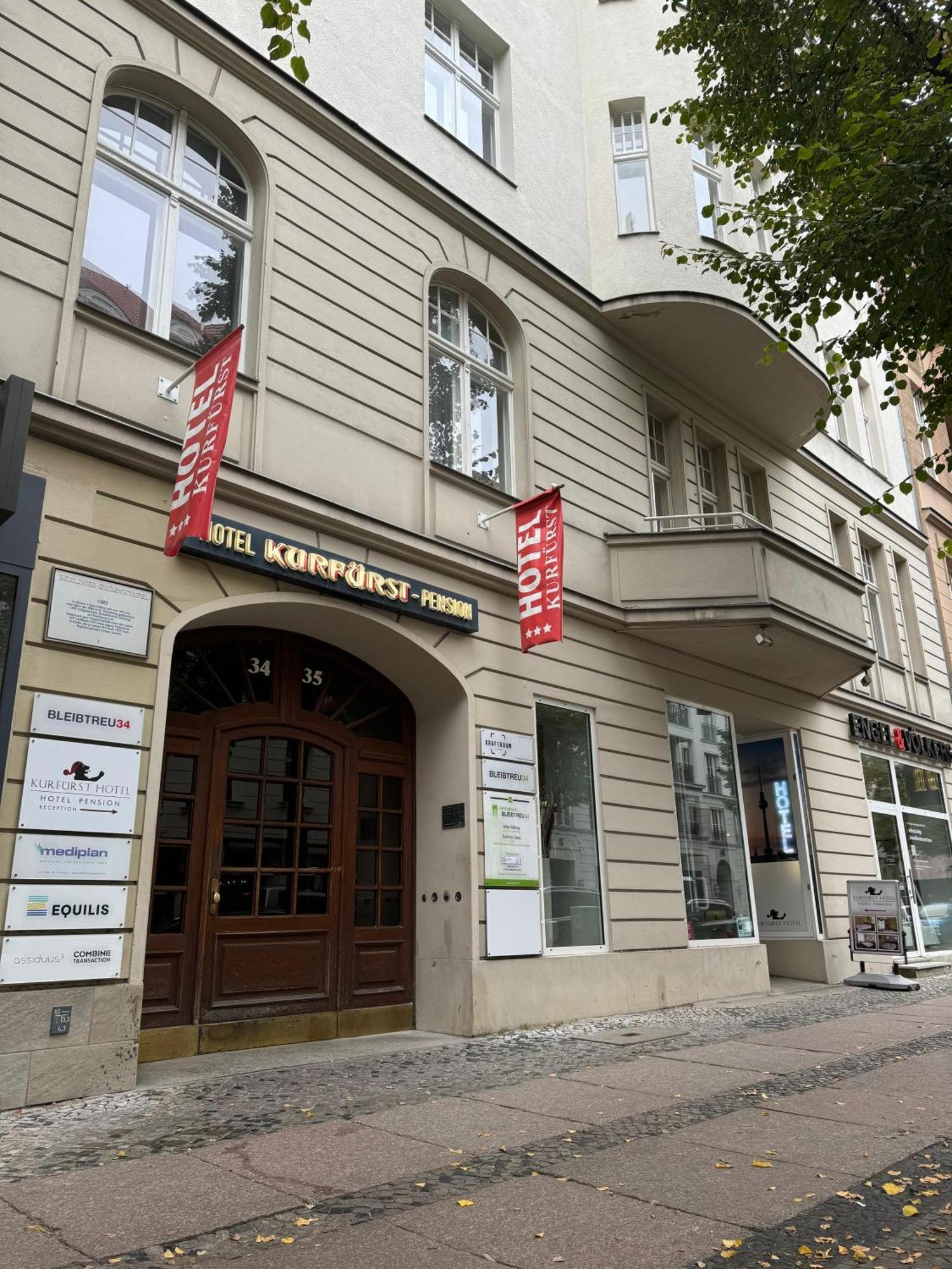Kurfuerst Am Kurfuerstendamm Berlin Exterior foto
