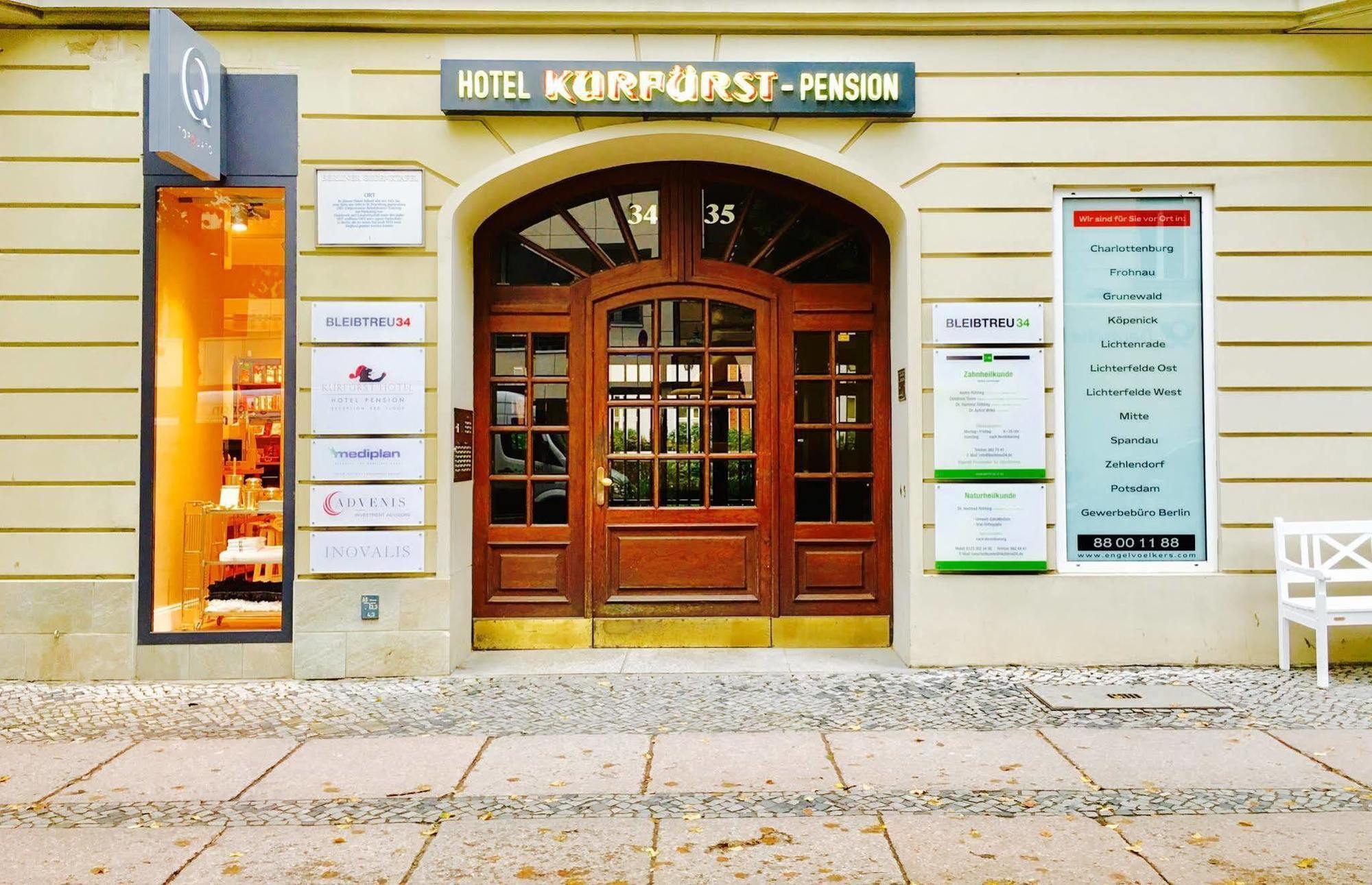 Kurfuerst Am Kurfuerstendamm Berlin Exterior foto